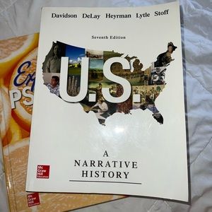 Mc Graw Hill education 7th adition US A Narrative History book